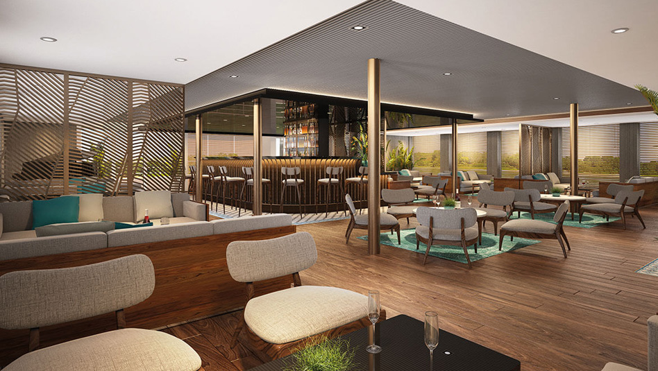 Emerald Harmony: ספינת הדגל החדשה של Emerald Waterways בנהר המקונג. הדמיה אתר החברה