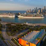 נמל מיאמי בשיאו: 10 אוניות קרוזים ויותר מ־75 אלף נוסעים ביום אחד