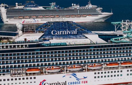 קרניבל מציינת שיא אזורי עם חמש נמלי בית באוסטרליה וניו זילנד