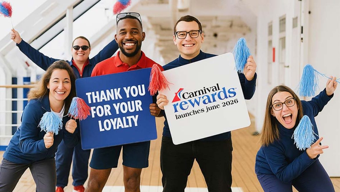 Carnival Rewards: השקת תוכנית הנאמנות החדשה. צילום קרניבל Carnival Rewards: עידן חדש בנאמנות לקוחות השייט