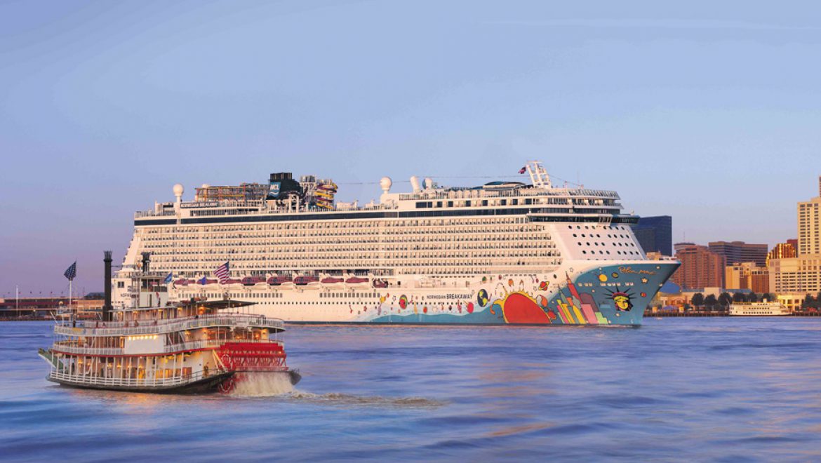 Norwegian Breakaway מציעה הפלגות מניו אורלינס לקריביים