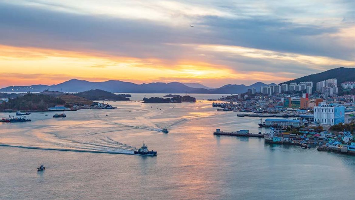 יאוסו, דרום קוריאה – מרכז השייט החדש במזרח אסיה