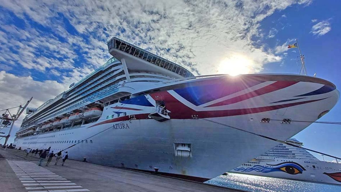 Azura של P&O Cruises. צילום לנה בסקיס קרניבל בריטניה צפויה להזרים מעל 2.5 מיליארד ליש”ט למשק הבריטי