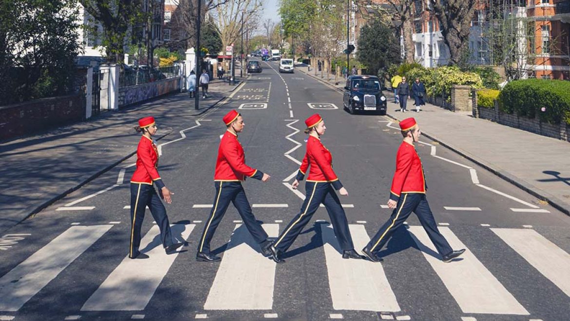 Cunard and Abbey Road Studios משתפות פעולה. צילום קיונארד Cunard ו-Abbey Road משיקים שיתוף פעולה מוזיקלי בלב ים