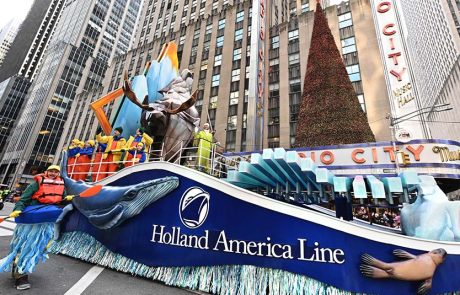 הולנד אמריקה ליין כבשה את מצעד Macy’s