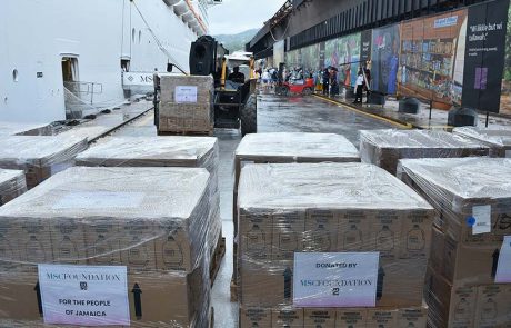 קרן MSC וקבוצת MSC מתגייסות: משלוחי סיוע דחופים לג’מייקה