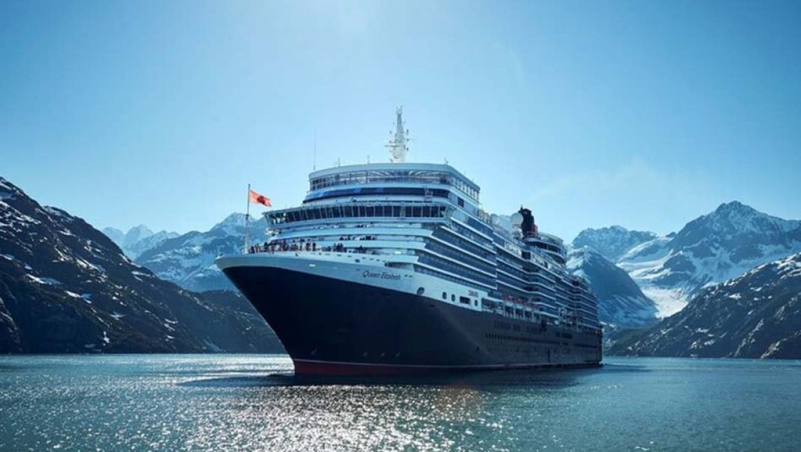 אונייה של Cunard באחד מהמסעות המופלאות בעולם. צילום Cunard 185 שנים בים: Cunard חוגגת במבצע חובק עולם