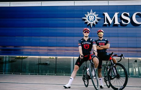 MSC Cruises מדוושת קדימה: שותפות עם Tudor Pro Cycling